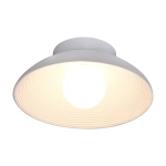 Lampa ścienna ILUSIONI 26 cm - okrągły kinkiet biały - zdjęcie produktu
