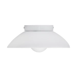 Lampa ścienna ILUSIONI 26 cm - okrągły kinkiet biały - zdjęcie produktu