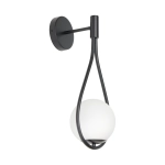 Lampa ścienna DROP 45 cm czarna - zdjęcie produktu