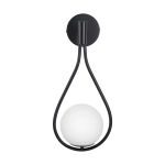 Lampa ścienna DROP 45 cm czarna - zdjęcie produktu