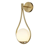 Lampa ścienna DROP 45 cm zlota - zdjęcie produktu
