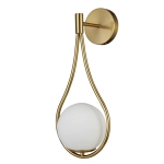 Lampa ścienna DROP 45 cm zlota - zdjęcie produktu