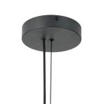 Lampa wisząca ENZO 80 cm - czarno złota - zdjęcie produktu