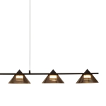 Lampa wisząca BLAKE 140 cm -czarna - zdjęcie produktu