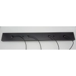 Lampa wisząca LINEA-4 LONG czarna 70 cm - zdjęcie produktu