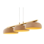 Lampa wisząca OLAF 3 złoty szczotkowany ciepły beż 41685 Sigma - zdjęcie 2