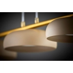 Lampa wisząca OLAF 3 złoty szczotkowany ciepły beż 41685 Sigma - zdjęcie 3