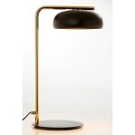 Lampka OLAF złoty szczotkowany czarny 41728 Sigma - zdjęcie 2