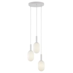 PLUUM 3 KOŁO lampa wisząca biały 41852 Sigma - zdjęcie 1
