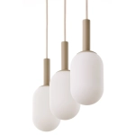 PLUUM 3 lampa wisząca ciepły beż 41856 Sigma - zdjęcie 3