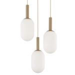 PLUUM 3 koło lampa wisząca ciepły beż 41857 Sigma - zdjęcie 2