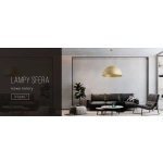 Lampa wisząca SFERA ZŁOTY 35 32292 Sigma