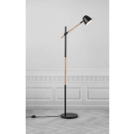 kinkiecik.pl Lampa podłogowa czarna THEO 2112654003 Nordlux