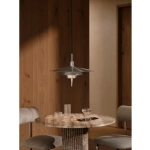 Skandynawska lampa wisząca DFTP Latika Brushed Chrome 2620133033 Nordlux