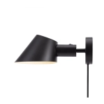 kinkiecik.pl Skandynawski kinkiet Stay DFTP Nordlux - czarny 2220381003