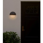 Kinkiet zewnętrzny Scorpius Maxi Round IP44 czarny 2518421003 Nordlux