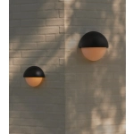 Kinkiet zewnętrzny Scorpius Maxi Round IP44 czarny 2518401003 Nordlux