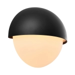 Kinkiet zewnętrzny Scorpius Maxi Round IP44 czarny 2518401003 Nordlux