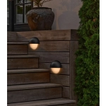 Kinkiet zewnętrzny Scorpius Maxi Round IP44 czarny 2518401003 Nordlux