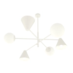 Żyrandol HERMES 6 WHITE 1348/6 EMIBIG Lighting