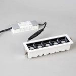 Oprawa podtynkowa Solar 5 biała LED 3000K LP-0406/5RS WH Light Prestige