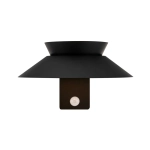 Solarna kinkiet ogrodowy Justina IP44 - Nordlux, czarny 2418071003