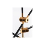 Lampa wisząca Solen 6 (black/gold) AZ4700 AZZARDO