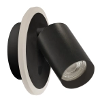 Spot Parma 1 1xGU10 + 1xLED CCT czarny LP-0612/1WS BK LIGHT PRESTIGE
