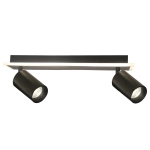 Spot Parma 2 2xGU10 + 1xLED CCT czarny LP-0612/2WS BK LIGHT PRESTIGE