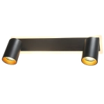 Spot Parma 2 2xGU10 + 1xLED CCT czarny LP-0612/2WS BK LIGHT PRESTIGE