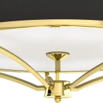 kinkiecik.pl Plafon Stesso PL Gold / Nero M ORLICKI
