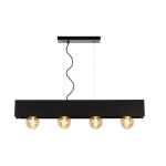 SURTUS Lampa wisząca E27 czarny 30474/04/30 Lucide - zdjęcie produktu