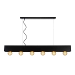 SURTUS Lampa wisząca E27 czarny 30474/06/30 Lucide - zdjęcie produktu