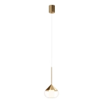 Lampa Wisząca Suza 1xLED złota PL0103-GD yaskr