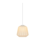 Lampa wisząca Elbie – elegancka lampa z plisowanym kloszem 2612323001 Nordlux