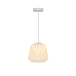Lampa wisząca Elbie – elegancka lampa z plisowanym kloszem 2612323001 Nordlux