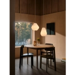 Szklana lampa wisząca Sallino – elegancka lampa z plisowanym kloszem 2612363001 Nordlux