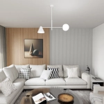 Żyrandol HERMES 2 WHITE 1348/2 EMIBIG Lighting