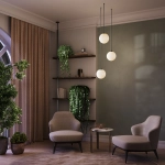 Lampa wisząca Luna P039PL-5W3K-10INS-B Maytoni - zdjęcie dodatkowe 3