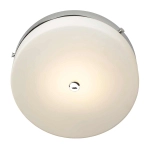 Duży plafon Tamar – 1 źródło światła – Polerowany chrom TAMAR-F-L-PC Elstead Lighting
