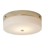 kinkiecik.pl Duży plafon Tamar – 1 źródło światła – Polerowane złoto TAMAR-F-L-PG Elstead Lighting
