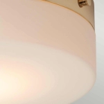 Duży plafon Tamar – 1 źródło światła – Polerowane złoto TAMAR-F-L-PG Elstead Lighting