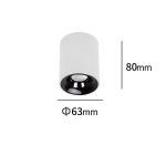Oprawa natynkowa Tom biała LED CCT LP-4848/1RM WH Light Prestige