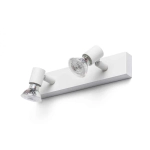 kinkiecik.pl TRICA II ścienna biała 230V GU10 2x25W R13373 Rendl light studio