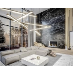 Trio P0311D lampa wisząca ściemnialna czarna MAXLIGHT