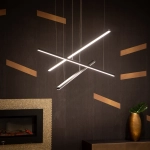 Trio P0311D lampa wisząca ściemnialna czarna MAXLIGHT