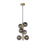 TYCHO lampa wisząca Ø 25,5 cm G9 satyna mosiądz 45474/06/02 Lucide - zdjęcie produktu