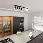 Lampa sufitowa BASTER 5 BLACK 1314/5 EMIBIG Lighting