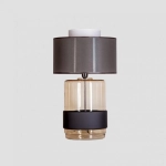UMBRIEL AMBER/BLACK lampa stołowa L250110420 4Concepts