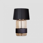 UMBRIEL AMBER/BLACK lampa stołowa L250110250 4Concepts